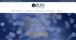 Desktop Screenshot of blissassociates.com